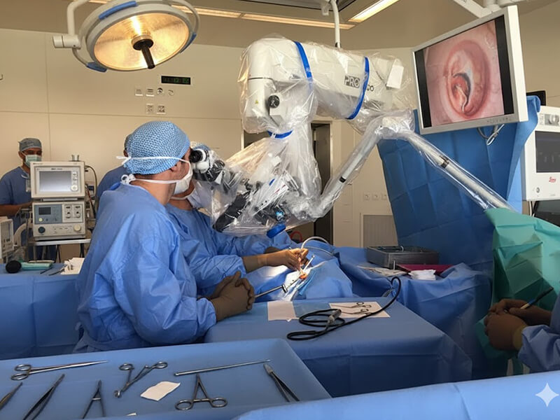 Otolaryngological procedures